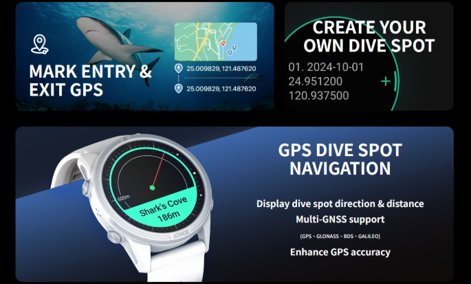 Atmos Mission 3 Dive Computer