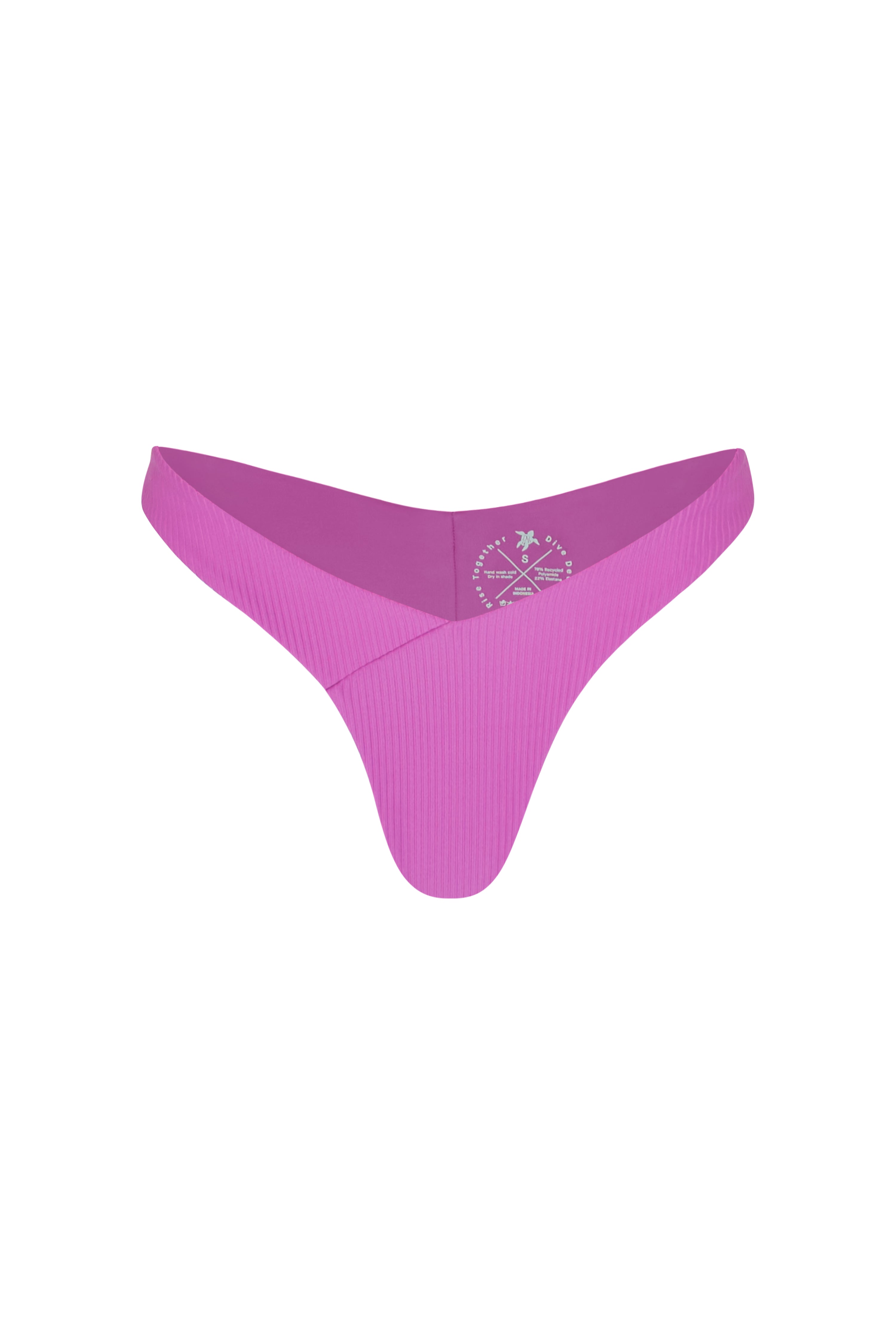 Amethyst Luxe V-Waist Bikini Bottom