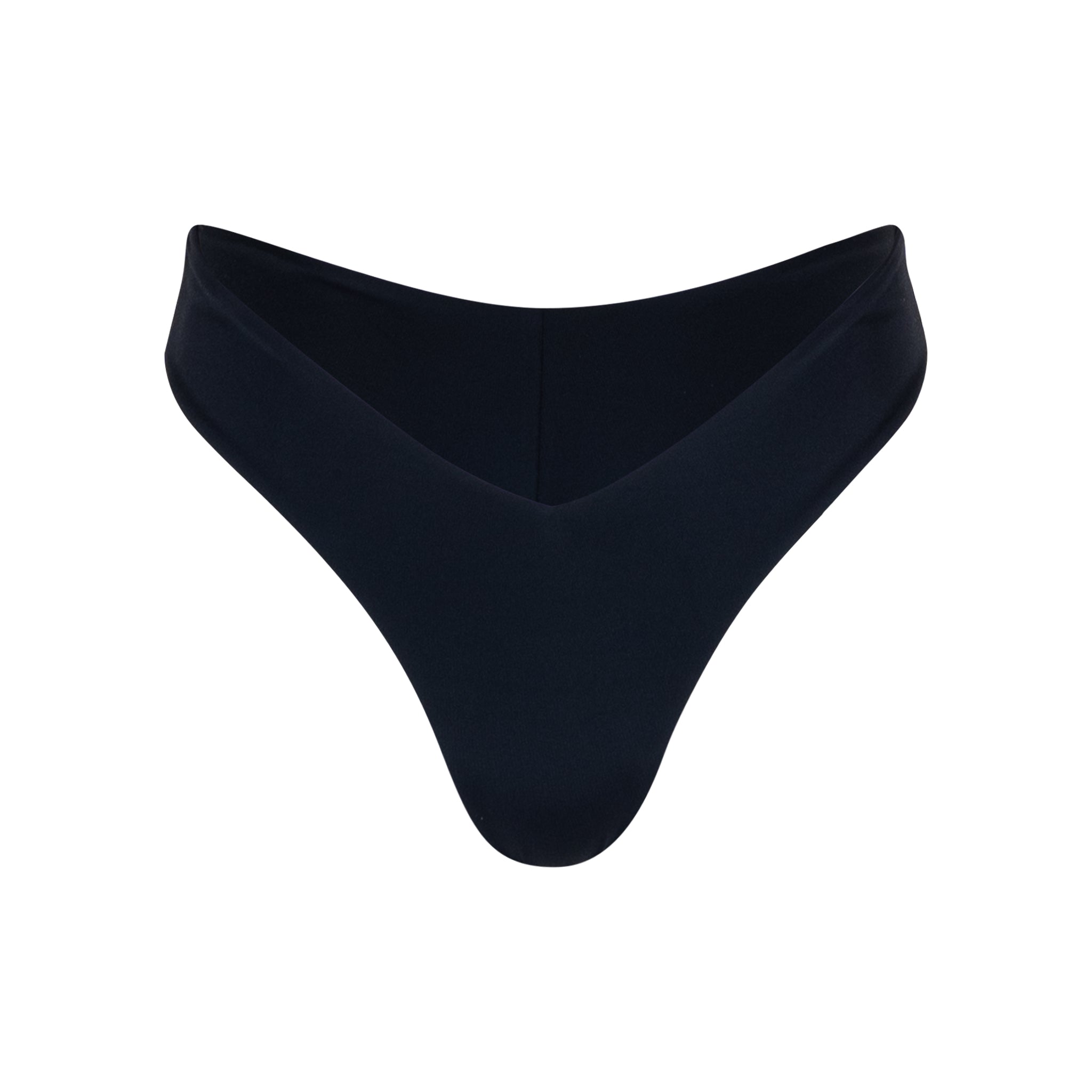 Black V-Waist Bikini Bottom
