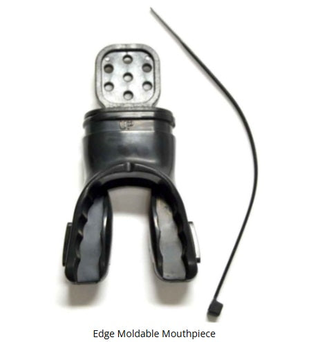 Edge Moldable Mouthpiece Black
