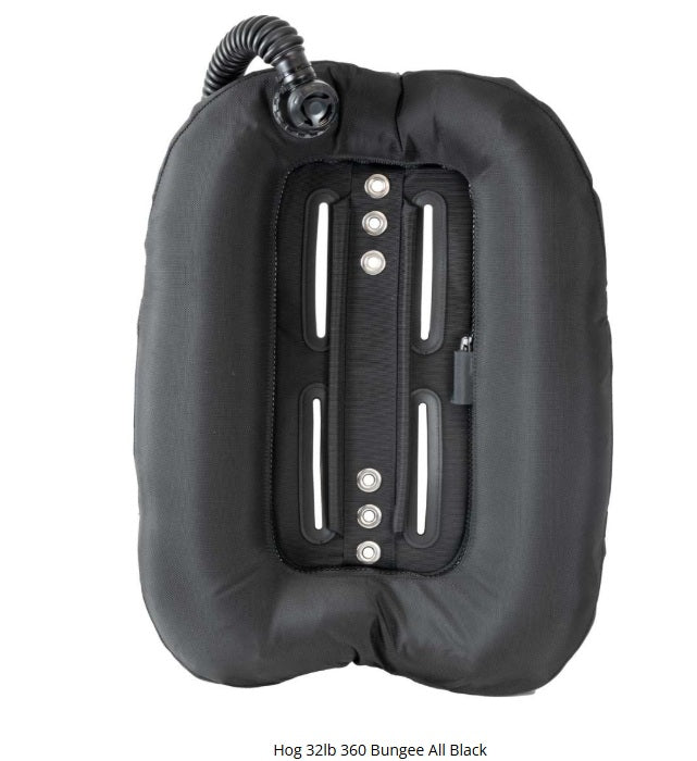 HOG 32lb 360 Bungee All Black