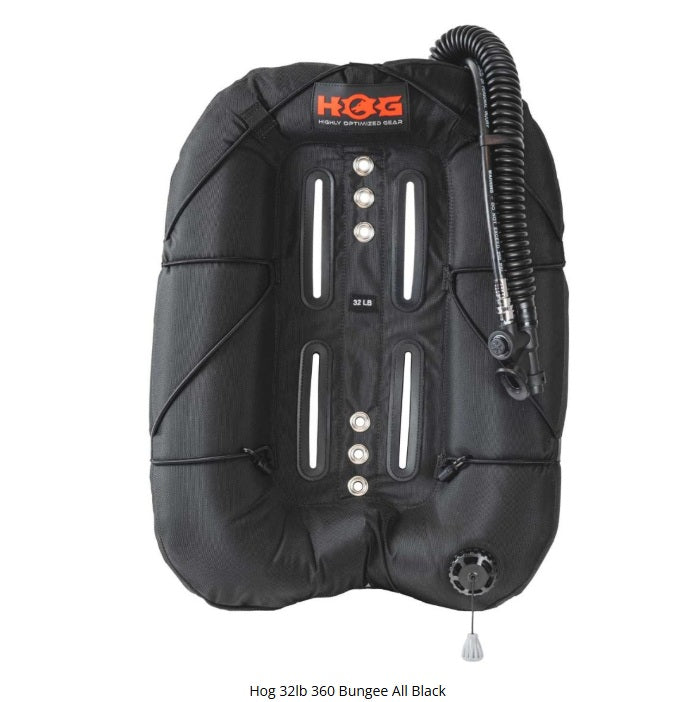 HOG 32lb 360 Bungee All Black