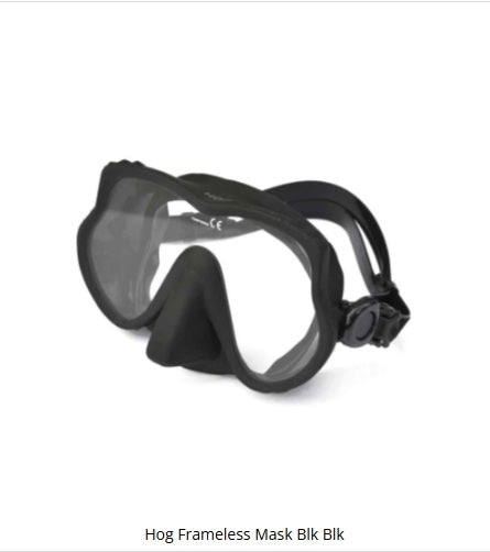 Hog Frameless Mask Blk Blk