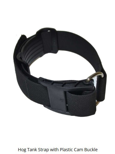 Hog Tank Strap with Plastic Cam Buckle