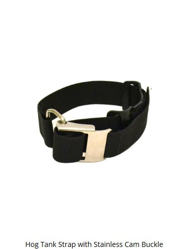 Hog Tank Strap with Stainless Cam Buckle