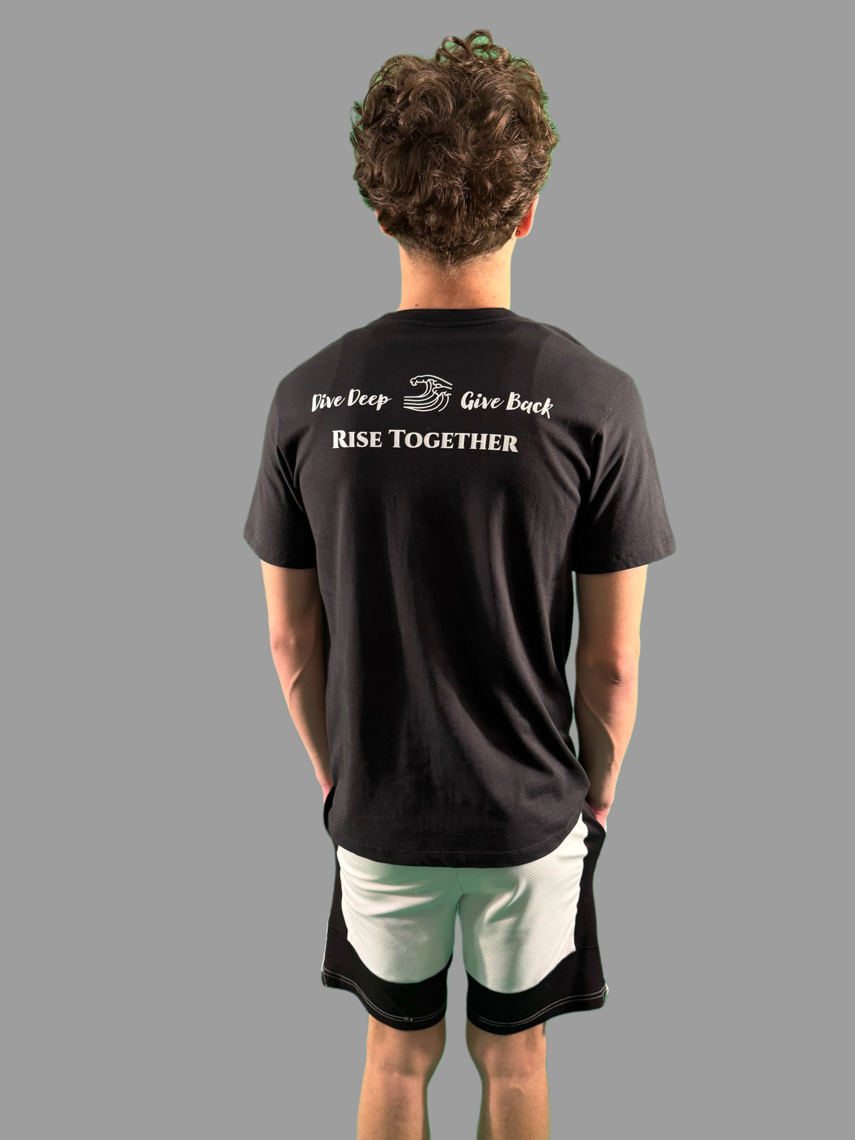 DSS Men's Classic Black Logo Soft Tee