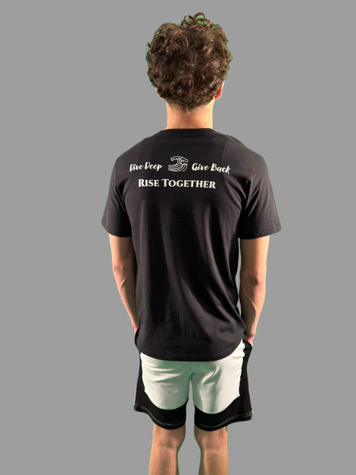 DSS Men's Classic Black Logo Soft Tee